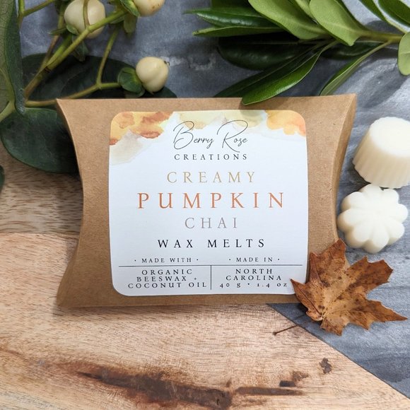 Hand Crafted Other - Creamy Pumpkin Chai Hand Crafted Wax Melts
